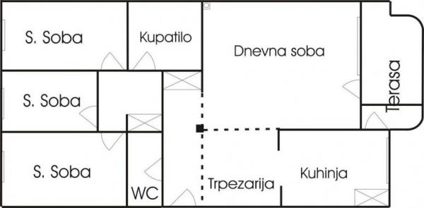 Slika 3 - Stan,NOVI SAD,GRBAVICA,kv: 93.00, € 309000, ID: 1010552