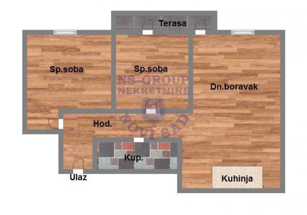 Slika 11 - 557750-Na prodaju odličan stan površine 49 m² na atraktivnoj lokaciji – Bulevar patrijarha Pavla.