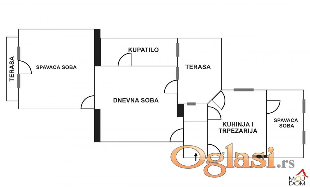 Slika 9 - Stan,NOVI SAD,KEJ,kv: 66, € 201000, ID: 1031296