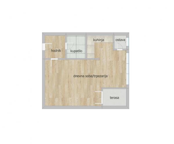 Slika 10 - Stan,NOVI SAD,BULEVAR,kv: 33.00, € 103950, ID: 1101642