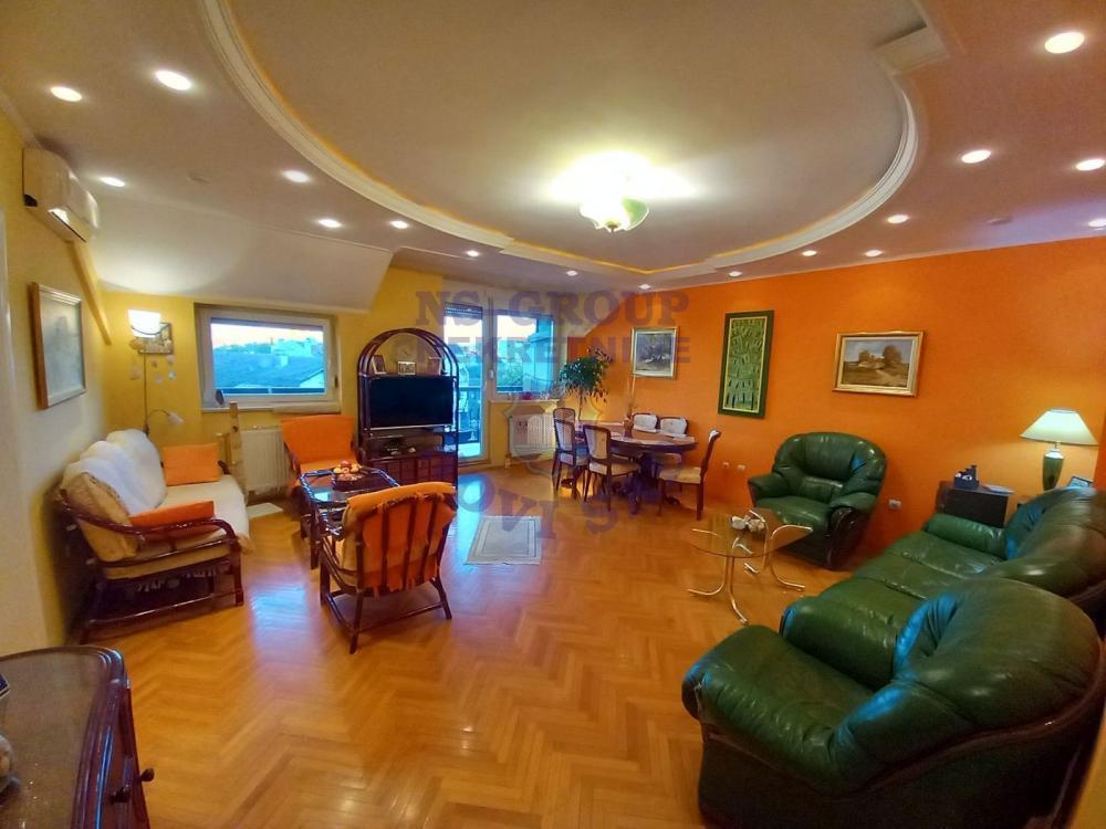 Glavna slika -Troiposoban, 102m2, Grbavica Novi Sad, sa terasom, ima lift