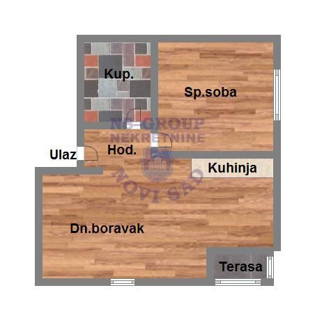 Slika 9 - Dvosoban  - 42m2 - Adice - 548818