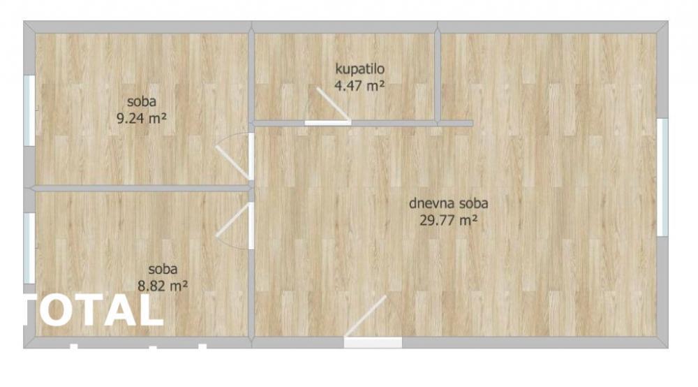 Glavna slika -Stan,NOVI SAD,ADICE,kv: 53.00, € 87450, ID: 1101677