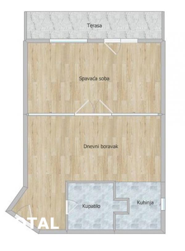 Slika 11 - Stan,NOVI SAD,GRBAVICA,kv: 53.00, € 143400, ID: 1101725