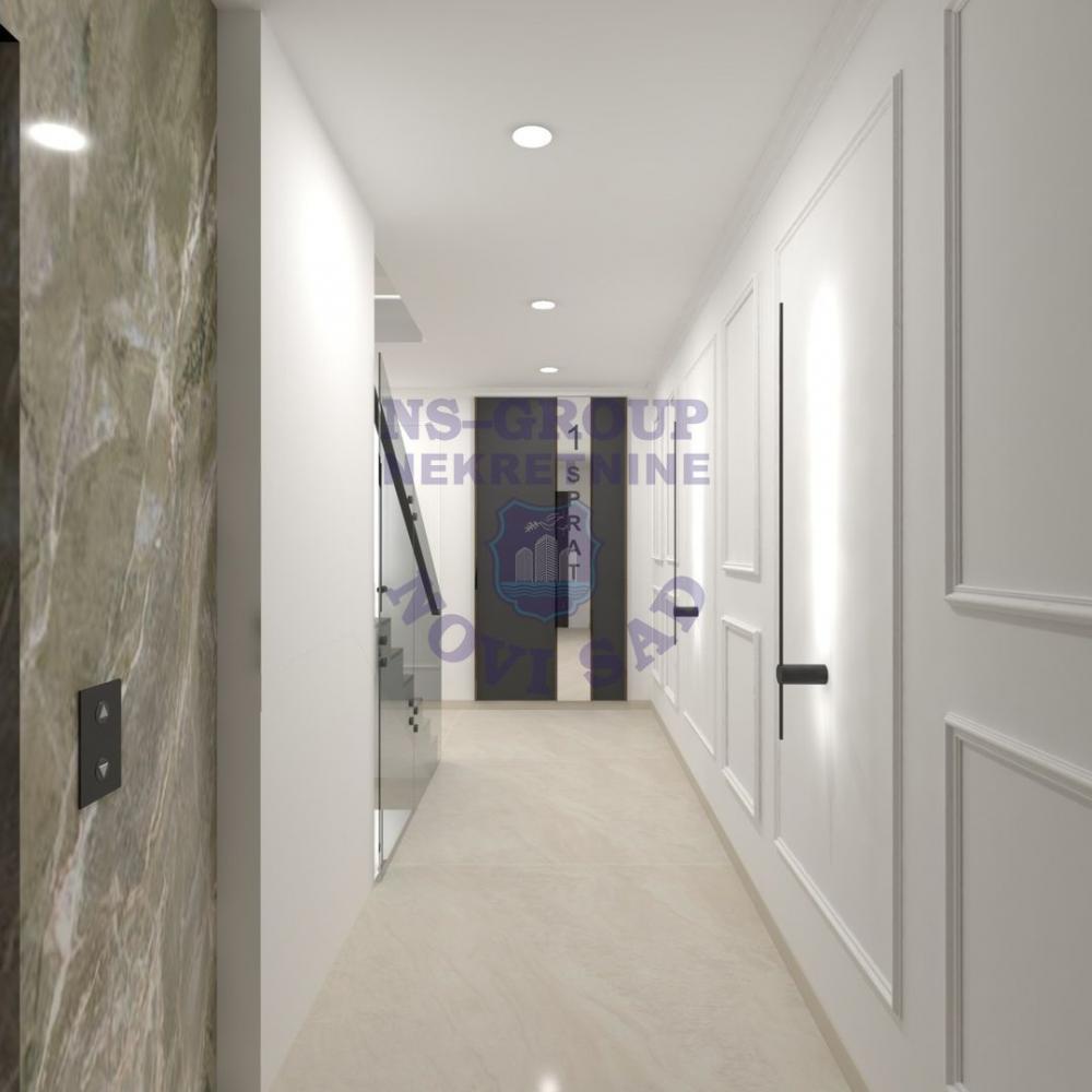 Slika 2 - Trosoban, 61m2, Novi Sad centar Novi Sad, sa terasom, ima lift