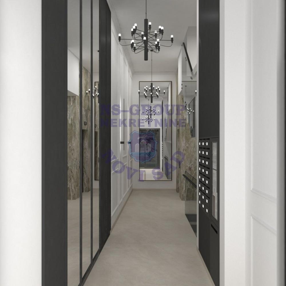 Slika 1 - Trosoban, 61m2, Novi Sad centar Novi Sad, sa terasom, ima lift