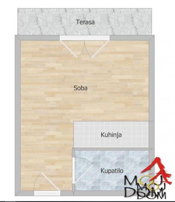 Slika 10 - Stan,NOVI SAD,KLISA,kv: 26, € 69950, ID: 1027811