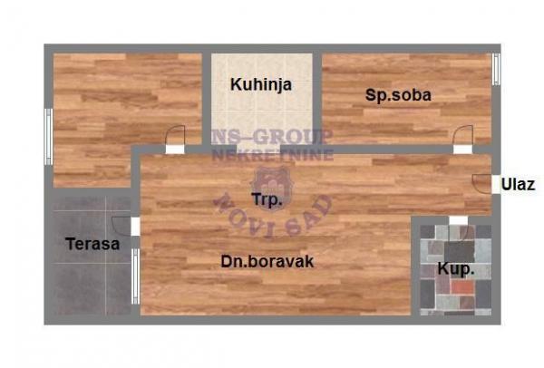 Glavna slika -Prodaja stana, 60m2, Veternik Novi Sad