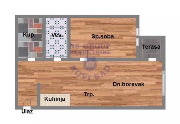 Glavna slika -Stan u izgradnji -Podbara