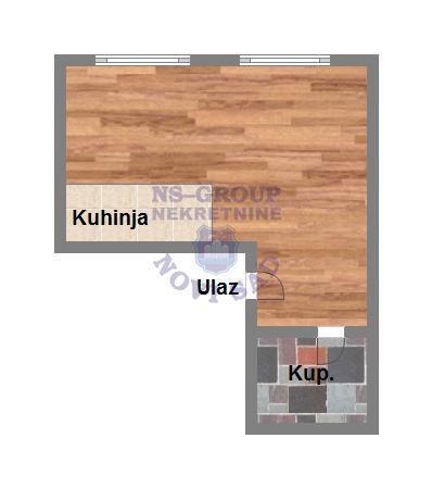 Glavna slika -Jednosoban, 31m2, Telep Novi Sad