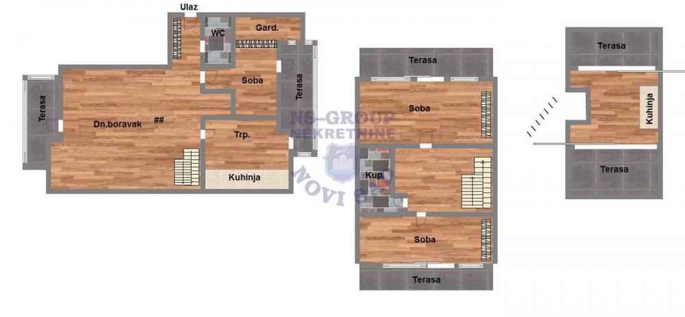 Slika 9 - Prodaja stana, 139m2, sa terasom, ima lift