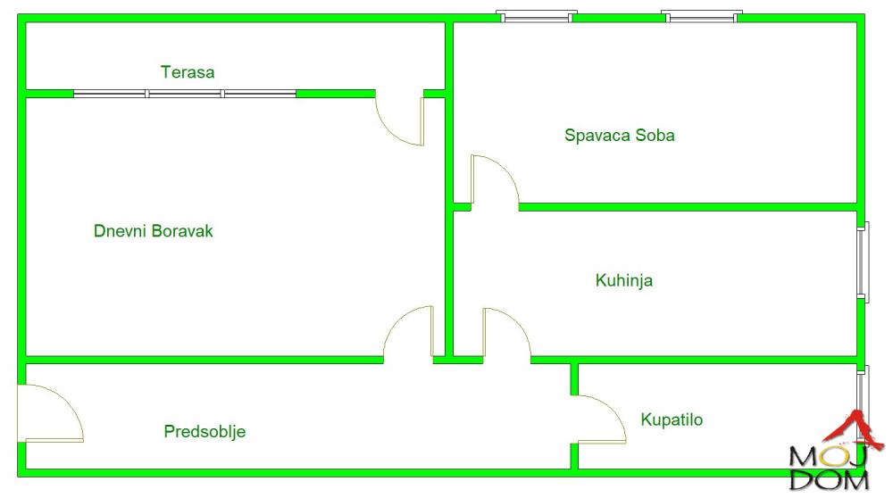 Slika 11 - Stan,NOVI SAD,STANICA,kv: 40, € 113300, ID: 1031174