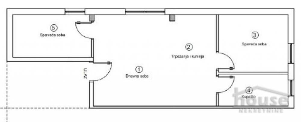 Slika 7 - Stan,NOVI SAD,TELEP,kv: 51.00, € 114750, ID: 1063726