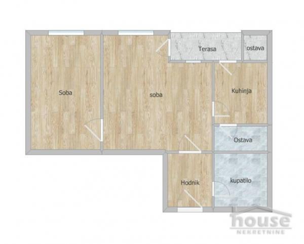 Slika 8 - Stan,NOVI SAD,NOVA DETELINARA,kv: 46.00, € 116000, ID: 1064673