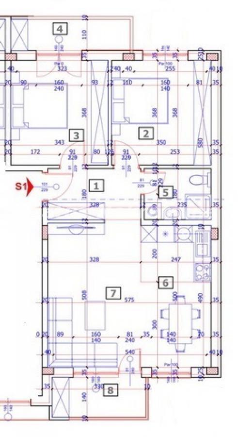Glavna slika -Veternik- Trosoban Stan 72 m2  na Prvom spratu na Top Lokaciji-povrat Pdv-065/385 8880