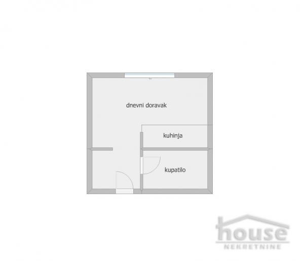 Slika 1 - Stan,NOVI SAD,CENTAR,kv: 23.00, € 80000, ID: 1064948