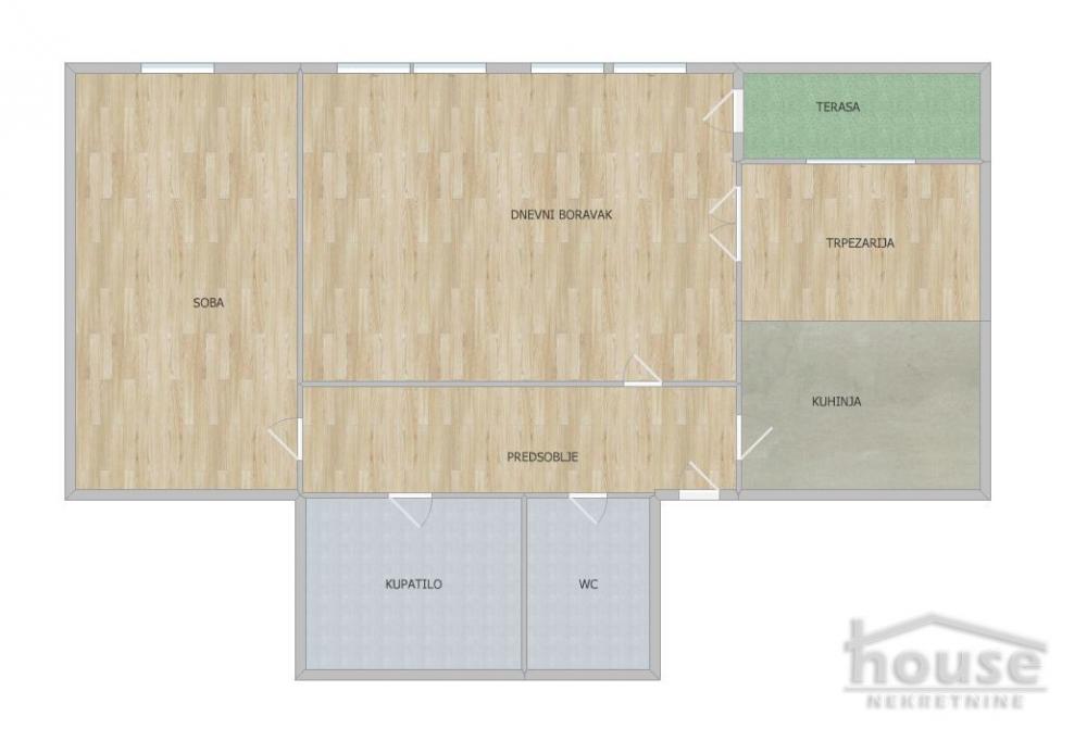 Slika 1 - Stan,NOVI SAD,LIMAN 3,kv: 52.00, € 165000, ID: 1064930