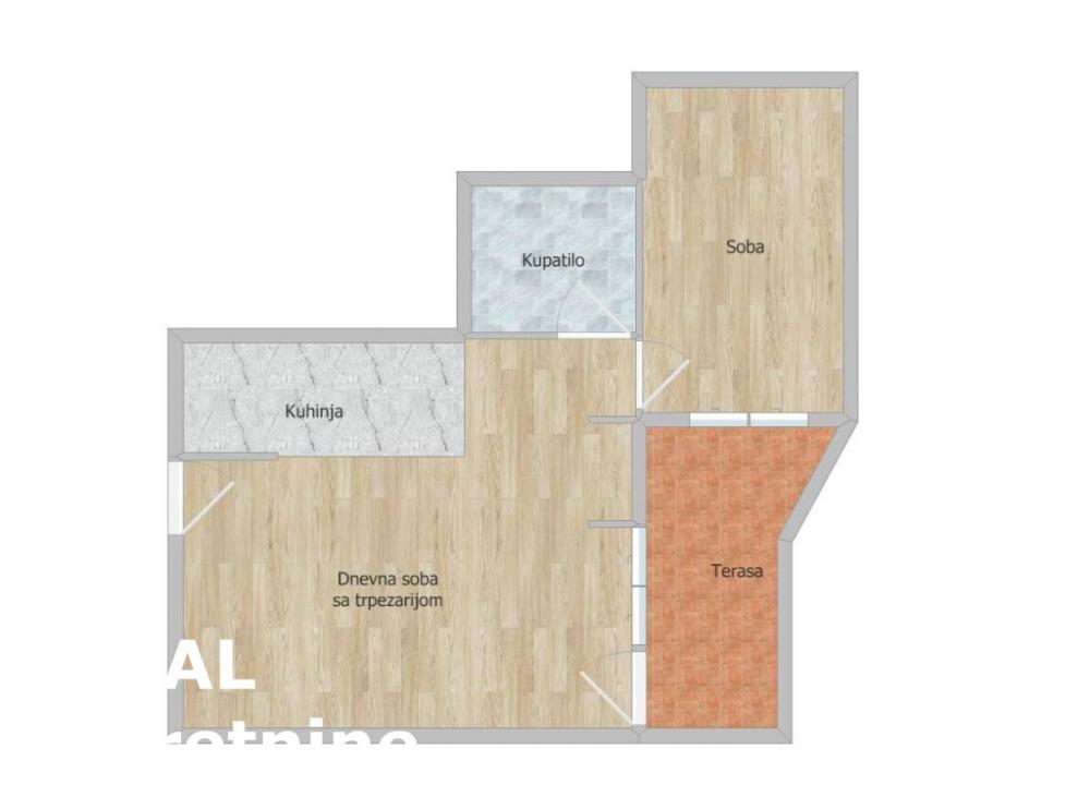 Slika 8 - Stan,NOVI SAD,TELEP,kv: 42.00, € 129000, ID: 1101788