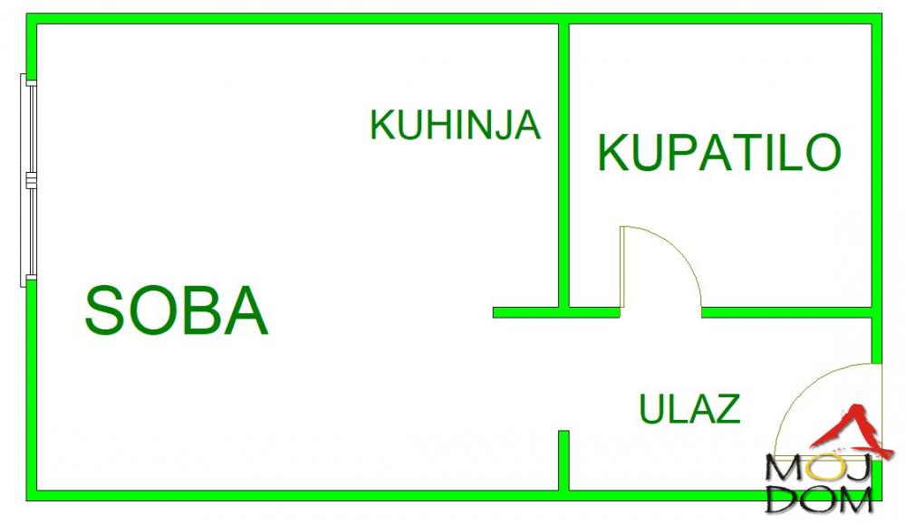 Slika 10 - Stan,NOVI SAD,CENTAR,kv: 23, € 82400, ID: 1031378