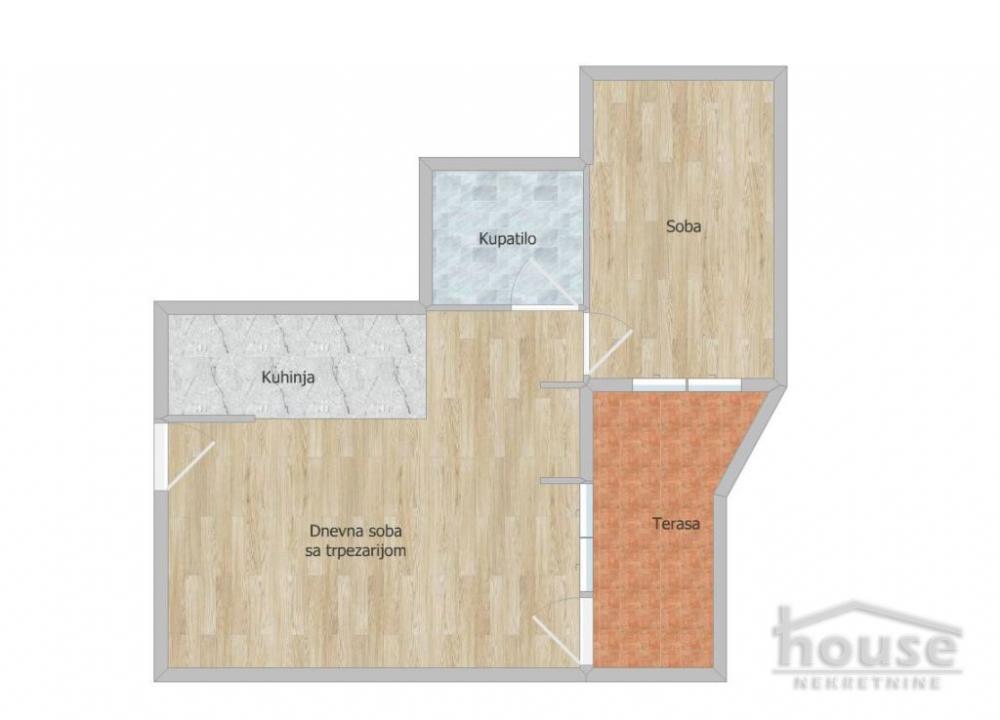 Slika 8 - Stan,NOVI SAD,TELEP,kv: 42.00, € 129000, ID: 1064940