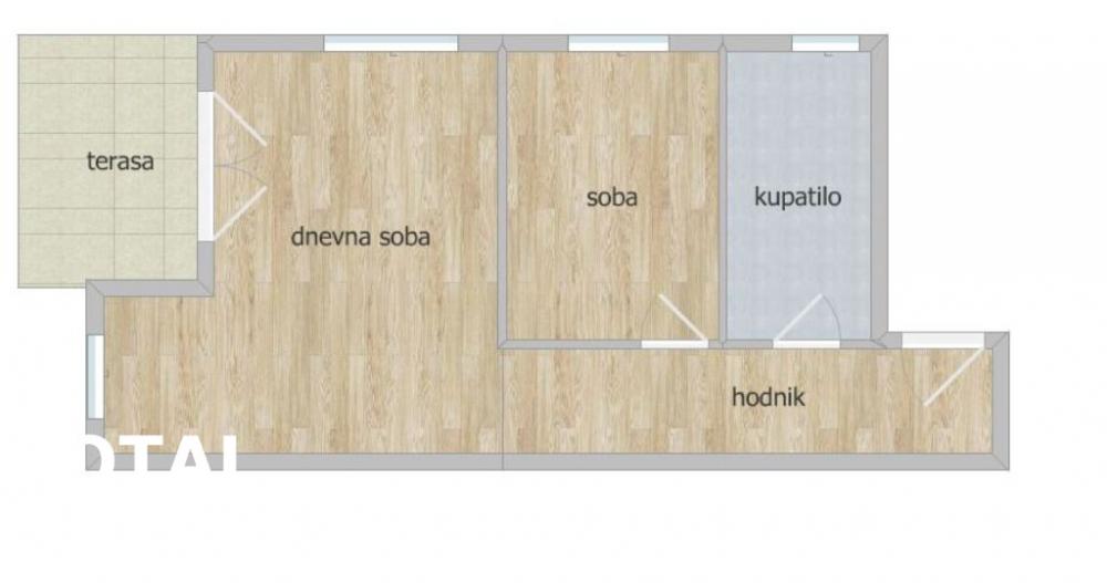 Slika 9 - Stan,NOVI SAD,VETERNIK,kv: 48.00, € 105600, ID: 1101780