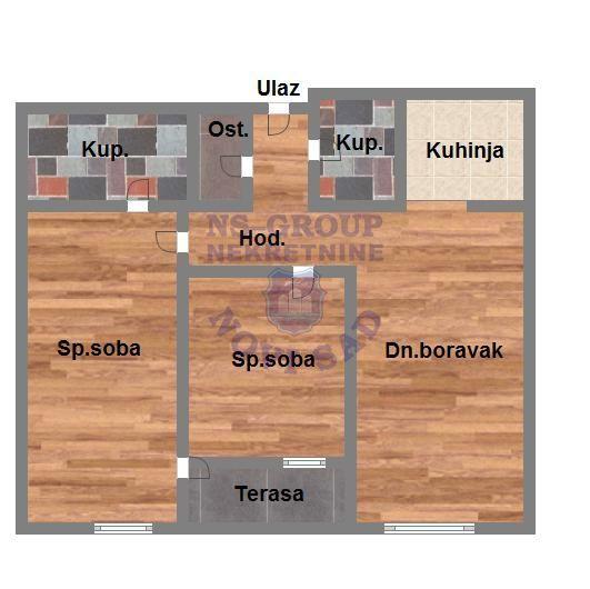 Glavna slika -Trosoban stan,Bulevar patrijarha Pavla
