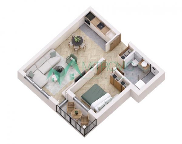 Slika 1 - Urbana vila, odlična lokacija, 45m2, obezbeđen parking 