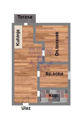 Slika 7 - 557748-Prodaje se kompletno renoviran jednoiposoban stan u ulici Pariske Komune. 