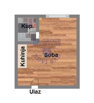 Slika 3 - 559483--Odlična mala garsonjera na izuzetno traženoj lokaciji. 