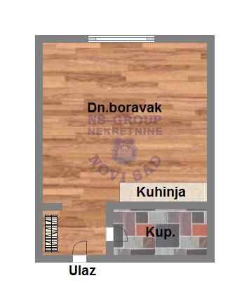 Slika 7 - 559457-Odlična uknjižena garsonjera na top lokaciji u neposrednoj blizini Sajma. 