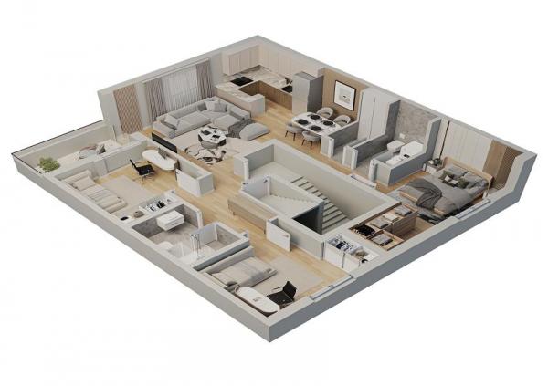 Slika 7 - Novi Sad, Adice - Četvorosoban stan + krovna terasa 80m2 ID#1001088