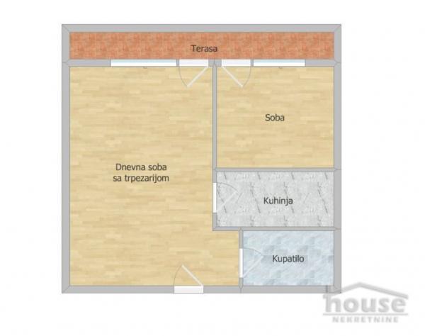 Slika 1 - Stan,NOVI SAD,CENTAR,kv: 42.00, € 126000, ID: 1065021