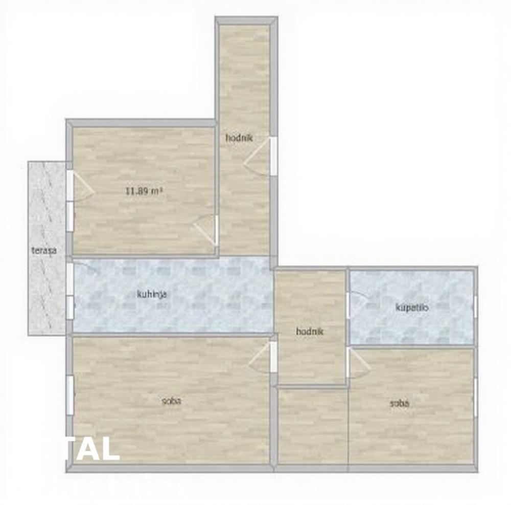 Slika 1 - Stan,NOVI SAD,CENTAR,kv: 67.00, € 154100, ID: 1101775