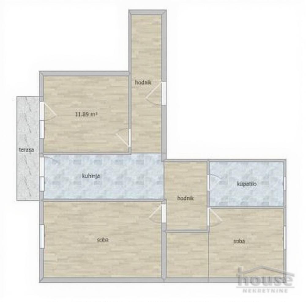 Slika 1 - Stan,NOVI SAD,CENTAR,kv: 67.00, € 154100, ID: 1064927