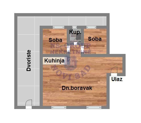 Slika 7 - 559387-Fenomenalna zgrada na odličnoj lokaciji u mirnom delu Adica. 