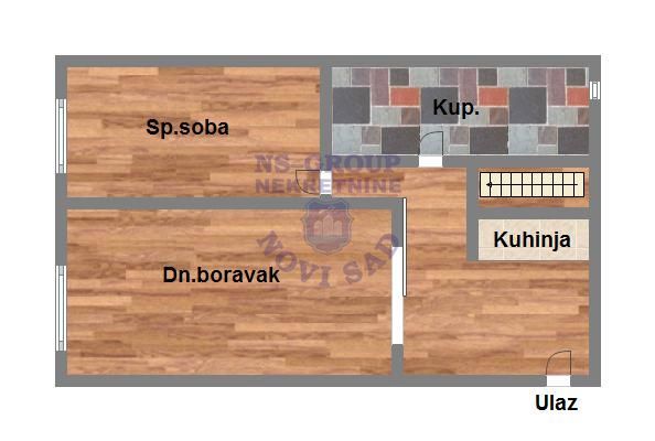 Slika 8 - 559130-Odlično renoviran dvosoban stan na Grbavici u Novom Sadu 