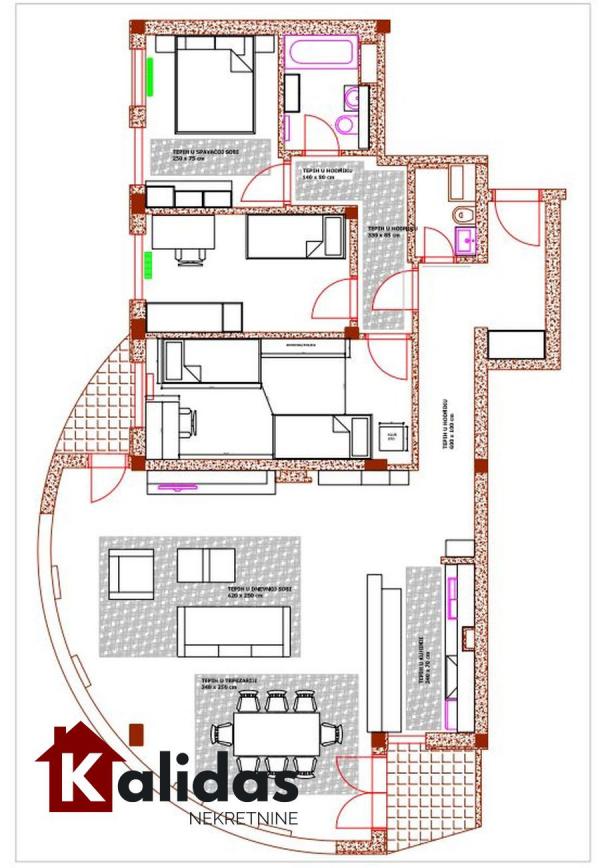 Slika 11 - Stan,NOVI SAD,BULEVAR EVROPE,kv: 114, € 350200, ID: 1008356