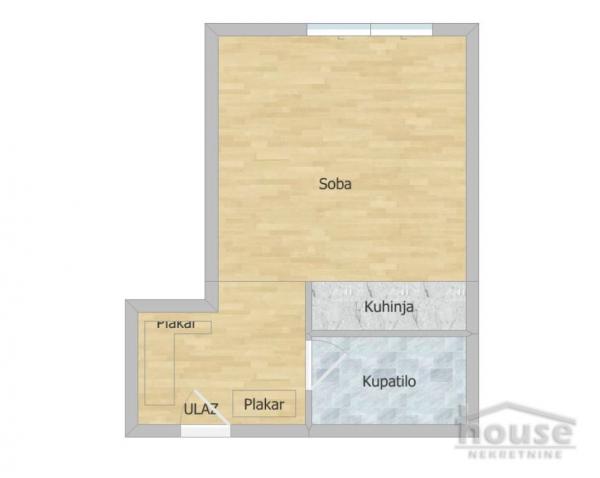 Slika 1 - Stan,NOVI SAD,PODBARA,kv: 26.00, € 93000, ID: 1065025