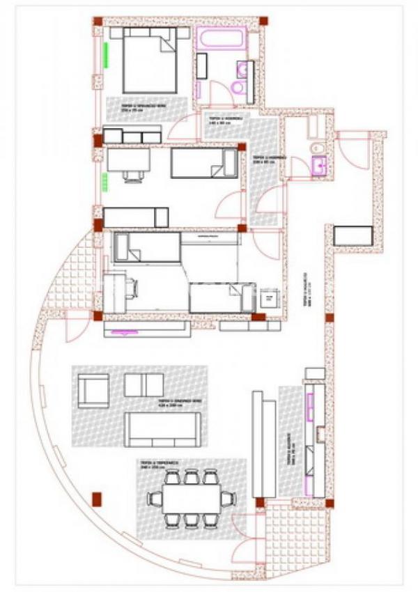 Slika 3 - Bulevar Evrope-Luksuzno opremljen Veliki Četvorosoban stan 114 m2 sa Pogledom-065/385 8880