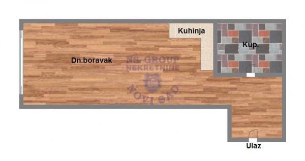 Glavna slika -Prodaja stana, 28m2, Klisa Novi Sad, ima lift