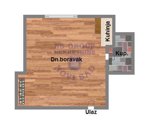 Slika 5 - 556417-Prodaje se kompletno nameštena garsonjera površine 27m²