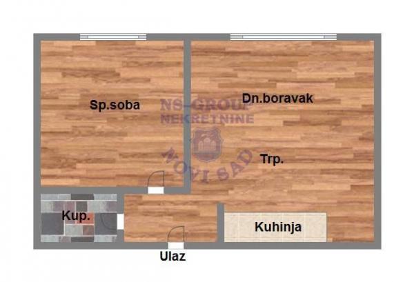 Slika 6 - 551593-Idealna prilika! Kompletno namešten jednoiposoban stan 