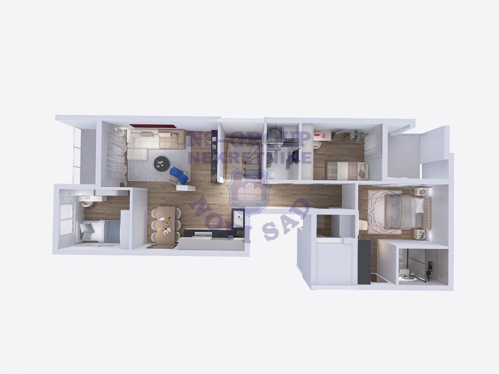 Glavna slika -Odličan četvorosoban stan na Podbari!