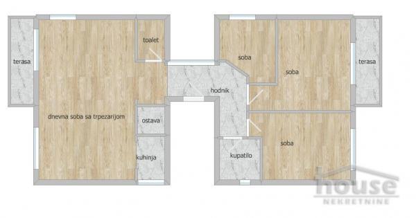 Glavna slika -Stan,NOVI SAD,SAJLOVO,kv: 89.00, € 160500, ID: 1065047