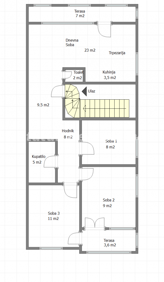 Slika 1 - Veternik-*Naša Preporuka*-Useljiv Četvorosoban stan 89 m2 -povrat PDV-065/385 8880