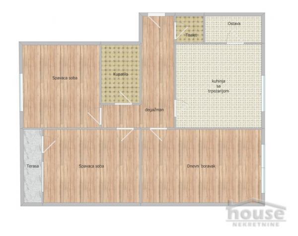 Slika 1 - Stan,NOVI SAD,ZELEZNICKA STANICA,kv: 61.00, € 145000, ID: 1064849