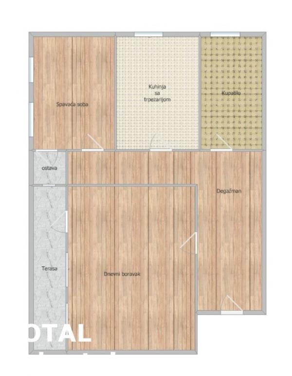 Slika 10 - Stan,NOVI SAD,ZELEZNICKA STANICA,kv: 40.00, € 110000, ID: 1101503