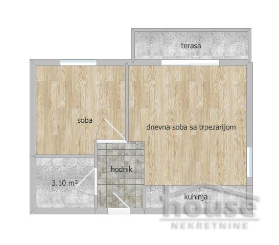 Glavna slika -Stan,NOVI SAD,SAJLOVO,kv: 43.00, € 86540, ID: 1065046