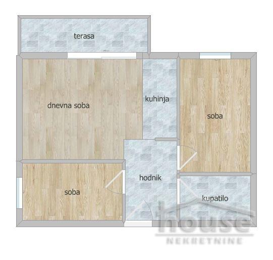 Glavna slika -Stan,NOVI SAD,SAJLOVO,kv: 43.00, € 86120, ID: 1065052