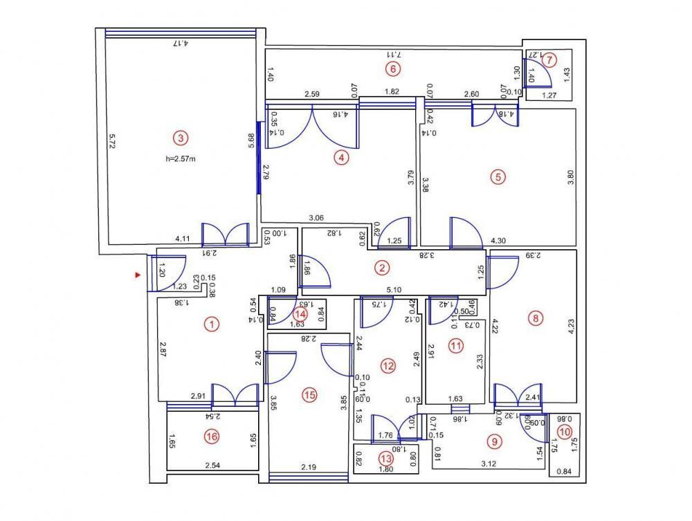 Glavna slika -Stan,NOVI SAD,KEJ,kv: 130.00, € 375000, ID: 1101910